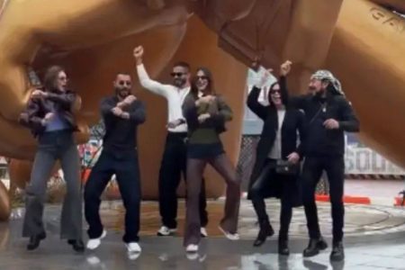Bell Marques dança Gangnam Style em viagem à Coreia do Sul; confira o vídeo