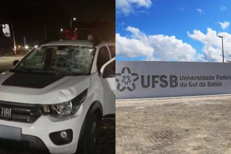 Jovem é atropelada em faixa em frente à universidade no sul da Bahia e fica em estado grave
