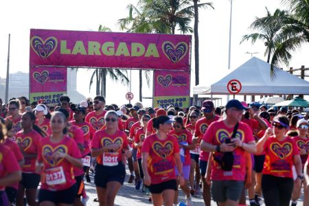 Corrida Mulheres pela Vida reúne milhares de participantes em Salvador neste domingo (8)