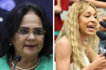 Damares critica escolha de Erika Hilton para presidir Comissão da Mulher na Câmara