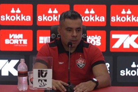 Jair Ventura lamenta erros na derrota do Vitória e confirma ‘força máxima’ contra o CRB