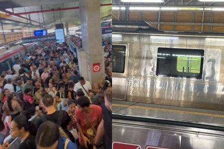 Problemas na Linha 2 do metrô de Salvador provocam evacuação de passageiros