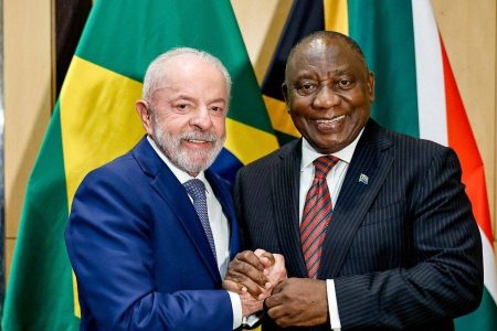 Lula recebe presidente da África do Sul, Cyril Ramaphosa, para fortalecer comércio e parcerias