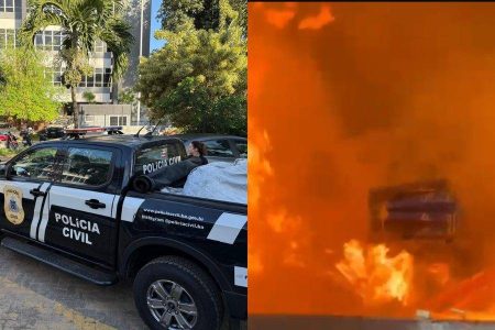 Polícia Civil incinera 370 kg de drogas apreendidas em ação contra o tráfico na Bahia