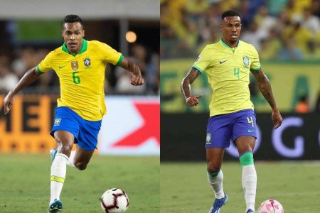 Alex Sandro e Gabriel Magalhães são cortados da Seleção Brasileira por lesão