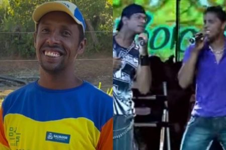 Ex-cantor do Bonde do Maluco ganha a vida como gari em Salvador