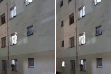 Mulher se joga de prédio com filha de 2 anos para fugir de agressões do companheiro