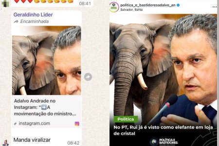 Em grupo de WhatsApp, Geraldo pede que amigos “viralizem” mensagem contra Rui Costa