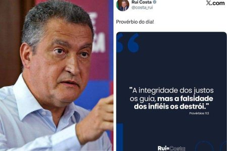 Rui Costa publica versículo bíblico após ataque de Geraldo Júnior em grupo de WhatsApp