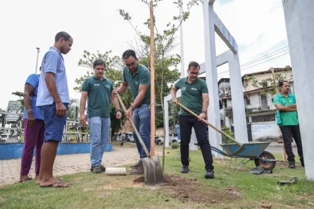 Prefeitura inicia Operação Plantio Chuva 2026 com plantio de mudas no Mané Dendê, no Subúrbio Ferroviário