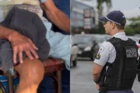 Homem é linchado após jogar garrafa em idoso de 92 anos; PM intervém