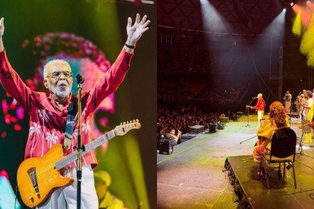 Gilberto Gil inicia nova temporada de shows na Europa