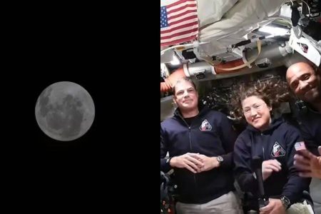 Nasa divulga foto inédita da Lua feita pela missão Artemis 2