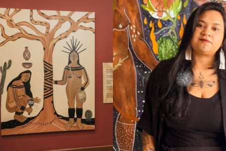 Exposição de Yacunã Tuxá entra na reta final na CAIXA Cultural Salvador