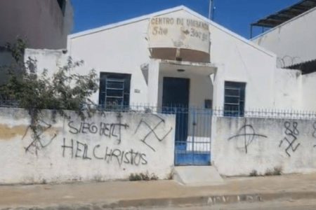 Centro de Umbanda sofre ataque com símbolos nazistas e caso gera revolta