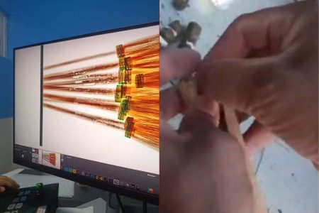 Mulher é presa ao tentar levar drogas e comprimidos escondidos em vassouras para presídio na Bahia