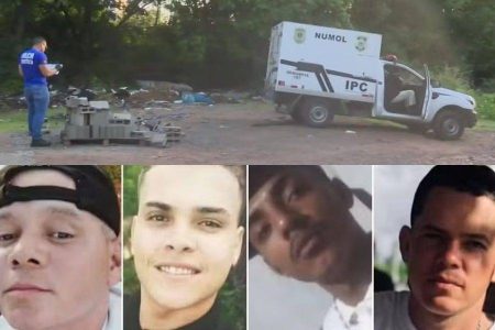 Quatro trabalhadores da Bahia são encontrados mortos em área de mata na Paraíba