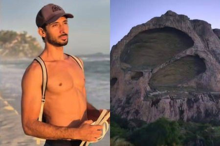 Montanhista morre após queda de 80 metros durante escalada em morro na Bahia