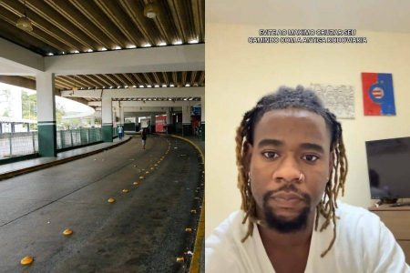 Influenciador alerta para perigo na região da antiga rodoviária: “Pode custar sua vida”