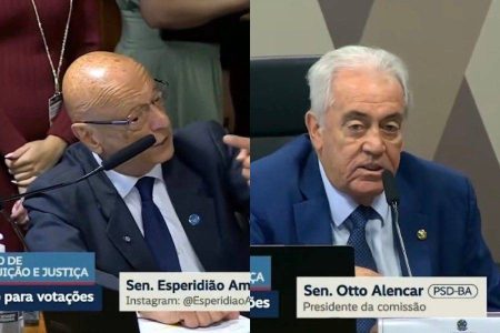 Otto e Amin batem boca na CCJ por PEC e trocam acusações sobre influência de Dino