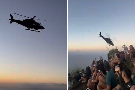 Operação policial deixa visitantes “ilhados” em cartão-postal do Rio de Janeiro