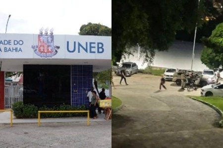 Uneb suspende atividades após perseguição policial invadir campus em Salvador