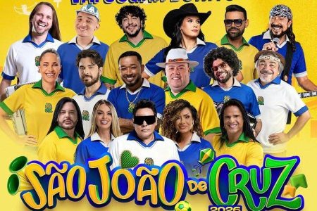 Cruz das Almas anuncia atrações do São João 2026; veja a programação completa