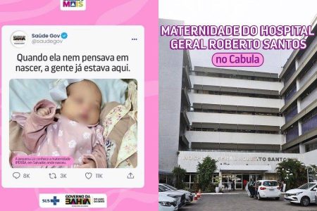 Sesab alfineta prefeitura com post sobre maternidades criadas antes do PT