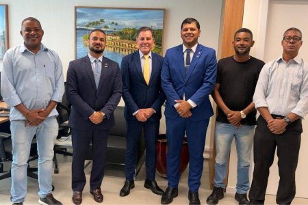 Deputados se reúnem com presidente do TJ-BA para discutir demandas de Agentes de Proteção