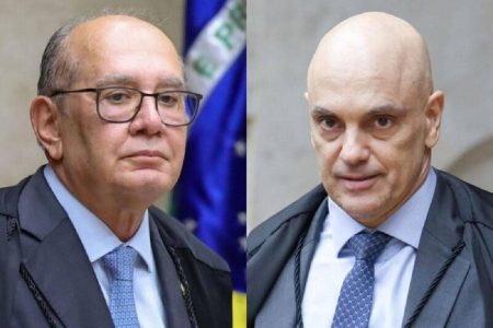 Grupo de Gilmar Mendes e Moraes estão em negação com relação à crise no STF, apontam aliados
