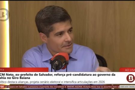 “Se Jerônimo tivesse sido um grande governador, o PT não discutia substituí-lo”, diz ACM Neto