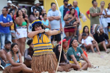 Jogos Indígenas Pataxó reúnem mais de 800 atletas na Bahia