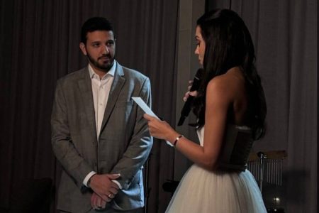 Filha de Otto Alencar fica noiva do deputado Neto Carletto em Salvador