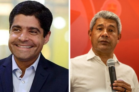 Pesquisa Quaest aponta ACM Neto à frente de Jerônimo na disputa pelo governo da Bahia