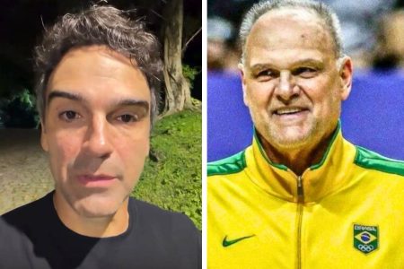 Tadeu Schmidt se pronuncia após morte do ex-jogador Oscar Schmidt