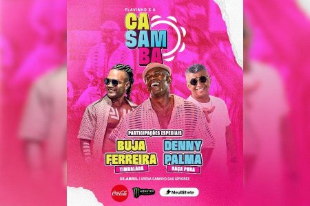 Abertura do Flavinho e a CaSamba terá nomes da Timbalada e Raça Pura
