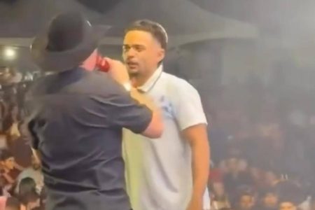 Natanzinho Lima reage após ser ameaçado por homem durante show: “Te quebro todinho”