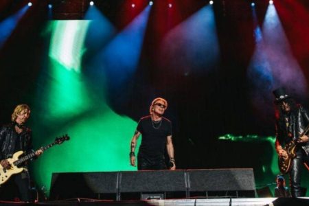 Guns N’ Roses se apresenta nesta quarta-feira (15) na Arena Fonte Nova