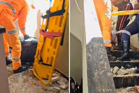 Vídeo mostra interior de prédio atingido por avião em Belo Horizonte