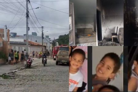 Tragédia em Serrinha: três crianças morrem em incêndio e mãe é presa por abandono