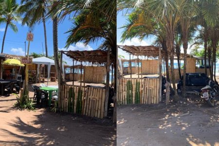 Ocupação irregular ameaça a Praia de Algodões e revolta moradores na Península de Maraú