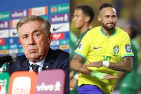 Ancelotti sinaliza espaço para Neymar na Copa de 2026: “Depende só dele”