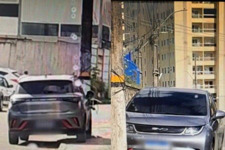 Motorista faz “gato” em poste para carregar carro elétrico em Pirajá