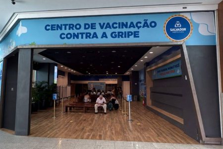 Salvador amplia vacinação contra Covid-19 e Influenza com centro instalado em shopping