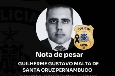 Delegado da Polícia Civil é encontrado morto em Lauro de Freitas