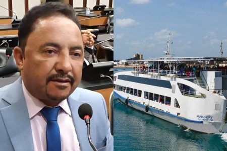 Deputado propõe ampliação do funcionamento do ferry-boat com operação na madrugada