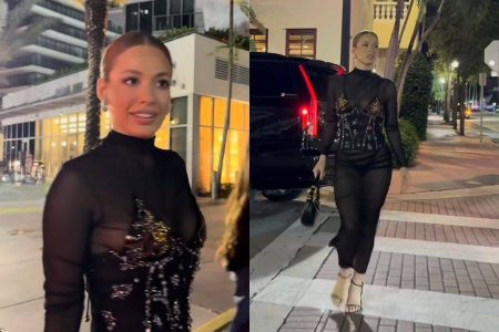 Ex-BBB esclarece polêmica após desistir de restaurante nos EUA por look transparente: “Eu me barrei”