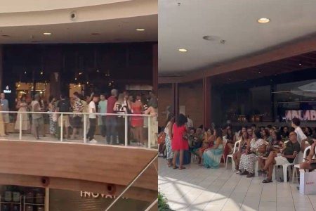 Shoppings de Salvador registram grande movimento e filas em restaurantes no Dia das Mães