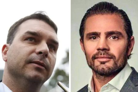 Flávio Bolsonaro pediu à Vorcaro apoio financeiro para filme sobre o pai