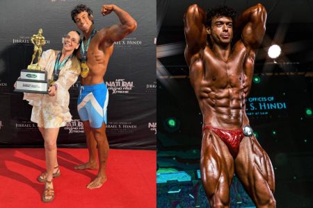 Filho de Carla Perez conquista sete títulos em campeonato de fisiculturismo nos EUA e mãe parabeniza: “Orgulho”